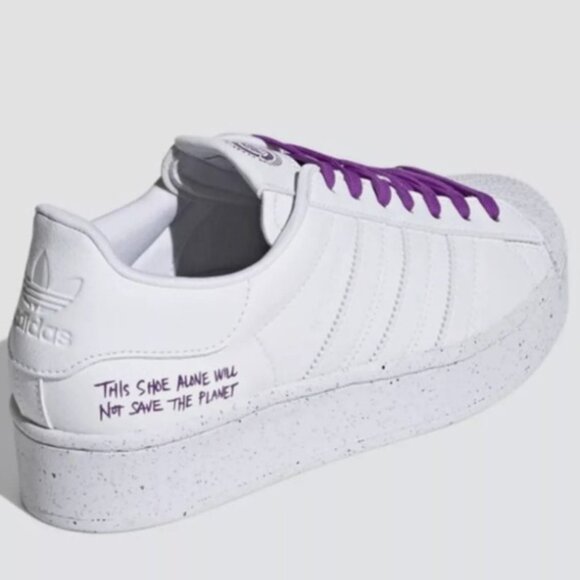 NWB Adidas SUPERSTAR BOLD W9 Limited Edition - Picture 3 of 7